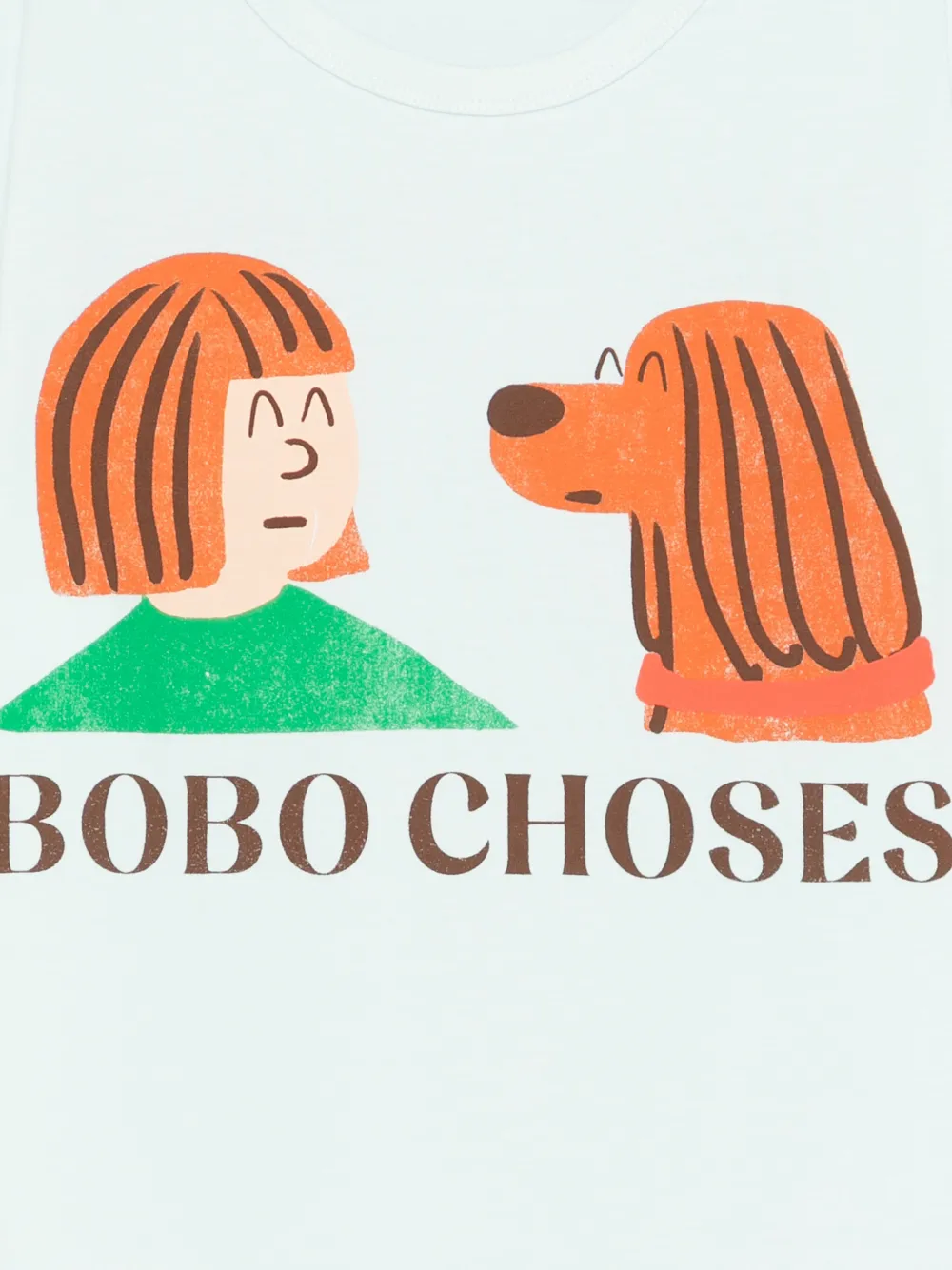 Bobo Choses Grafisch T-shirt met korte mouwen Blauw