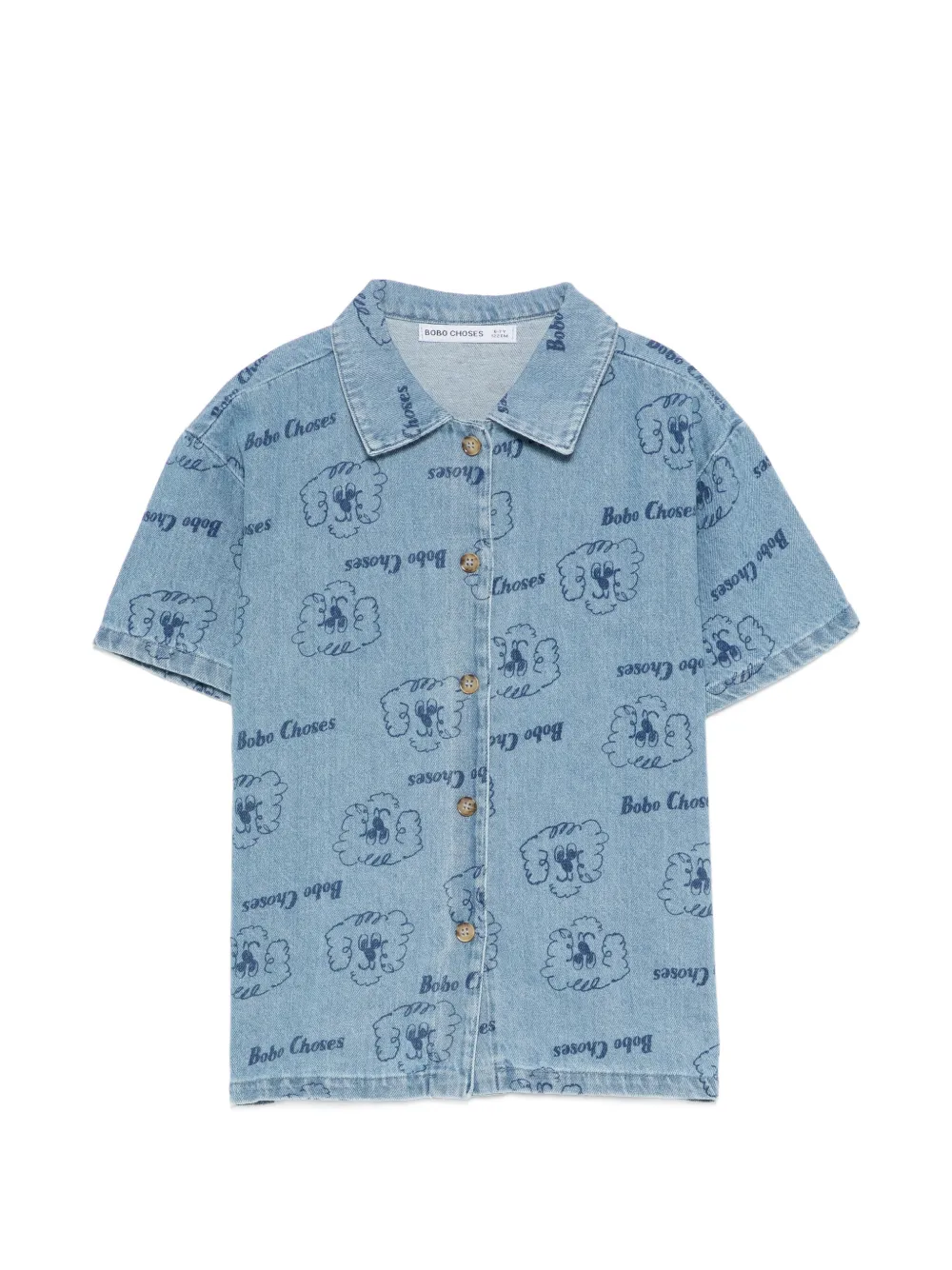 Bobo Choses Pickle The Dog shirt - Blu