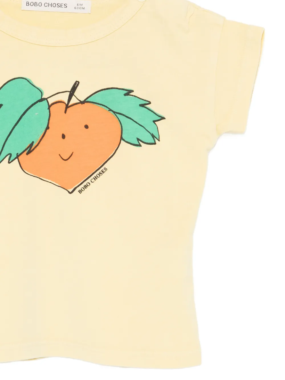  Bobo Choses Curious Turnip Graphic-print T-shirt - Yellow 