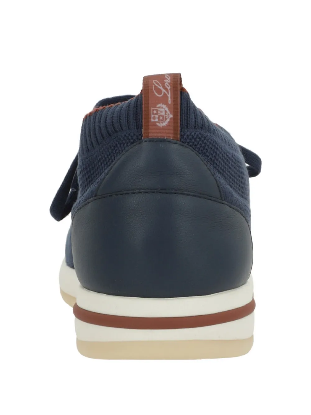 Loro Piana lace-up sneakers Blauw