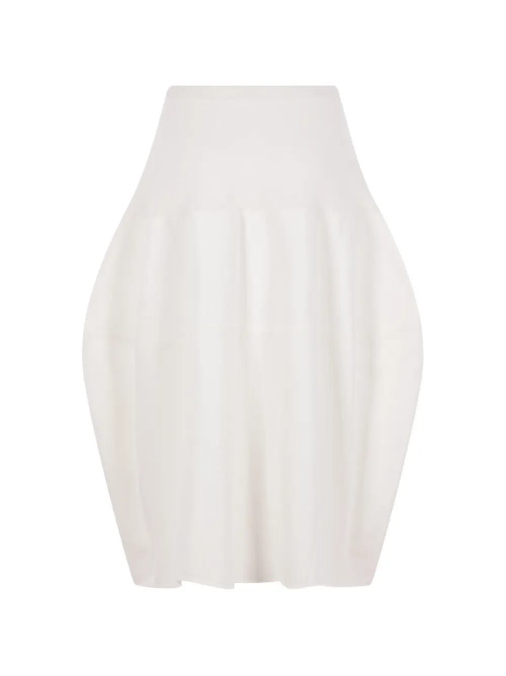  Melitta Baumeister Rounded Midi Skirt - White 
