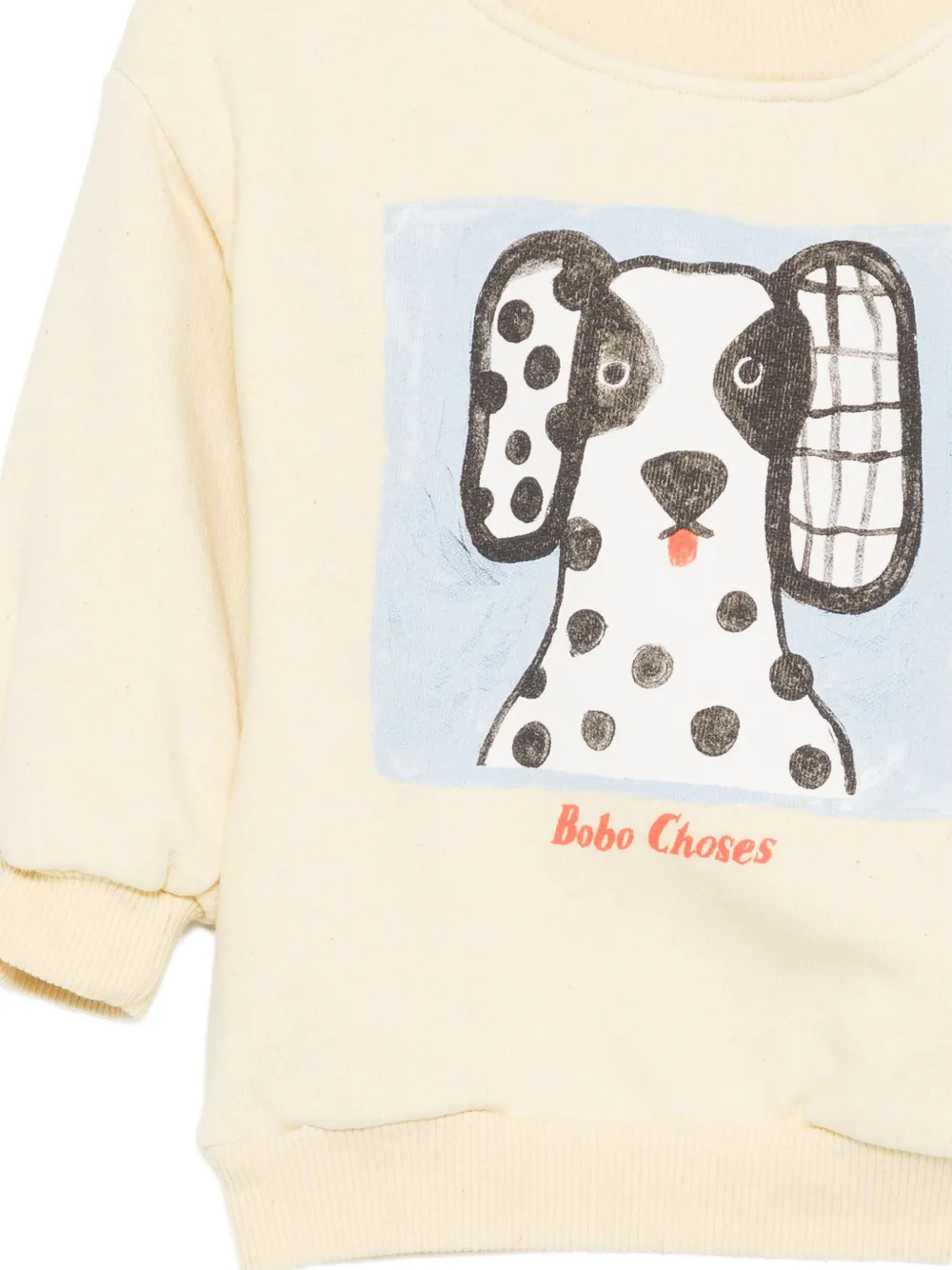  Bobo Choses Van Dog Graphic Top - Neutrals 