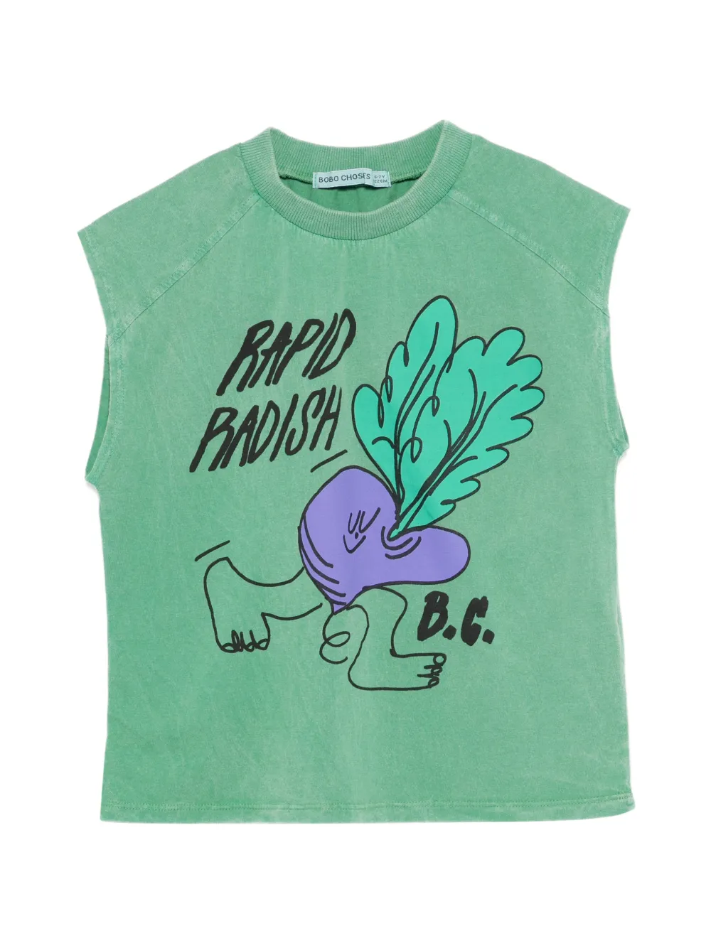 Bobo Choses Rapid Radish T-shirt - Verde