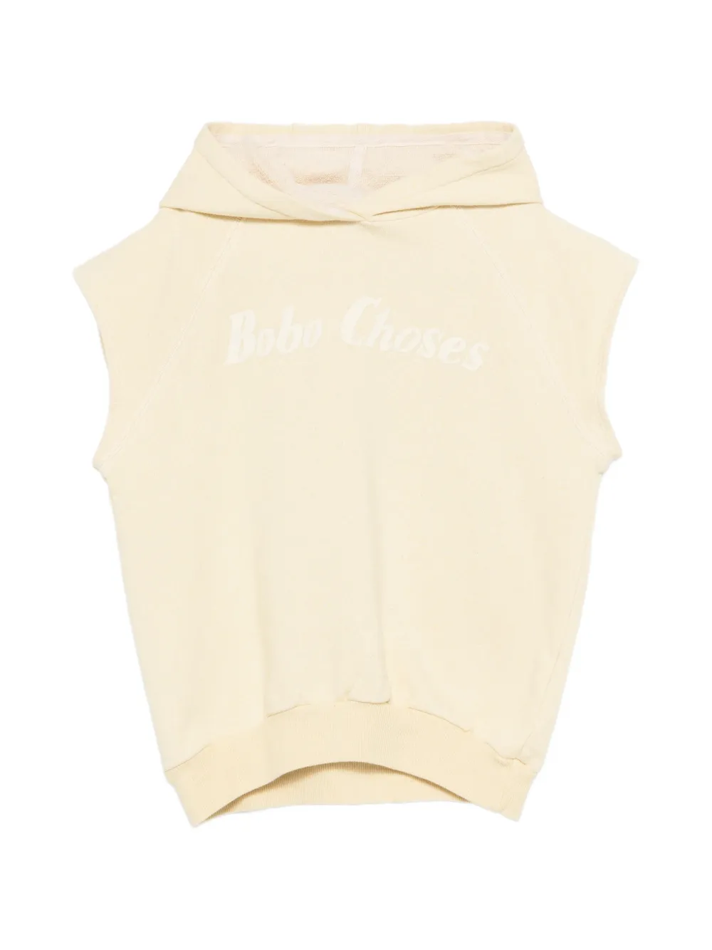 Bobo Choses sleeveless hoodie - Giallo