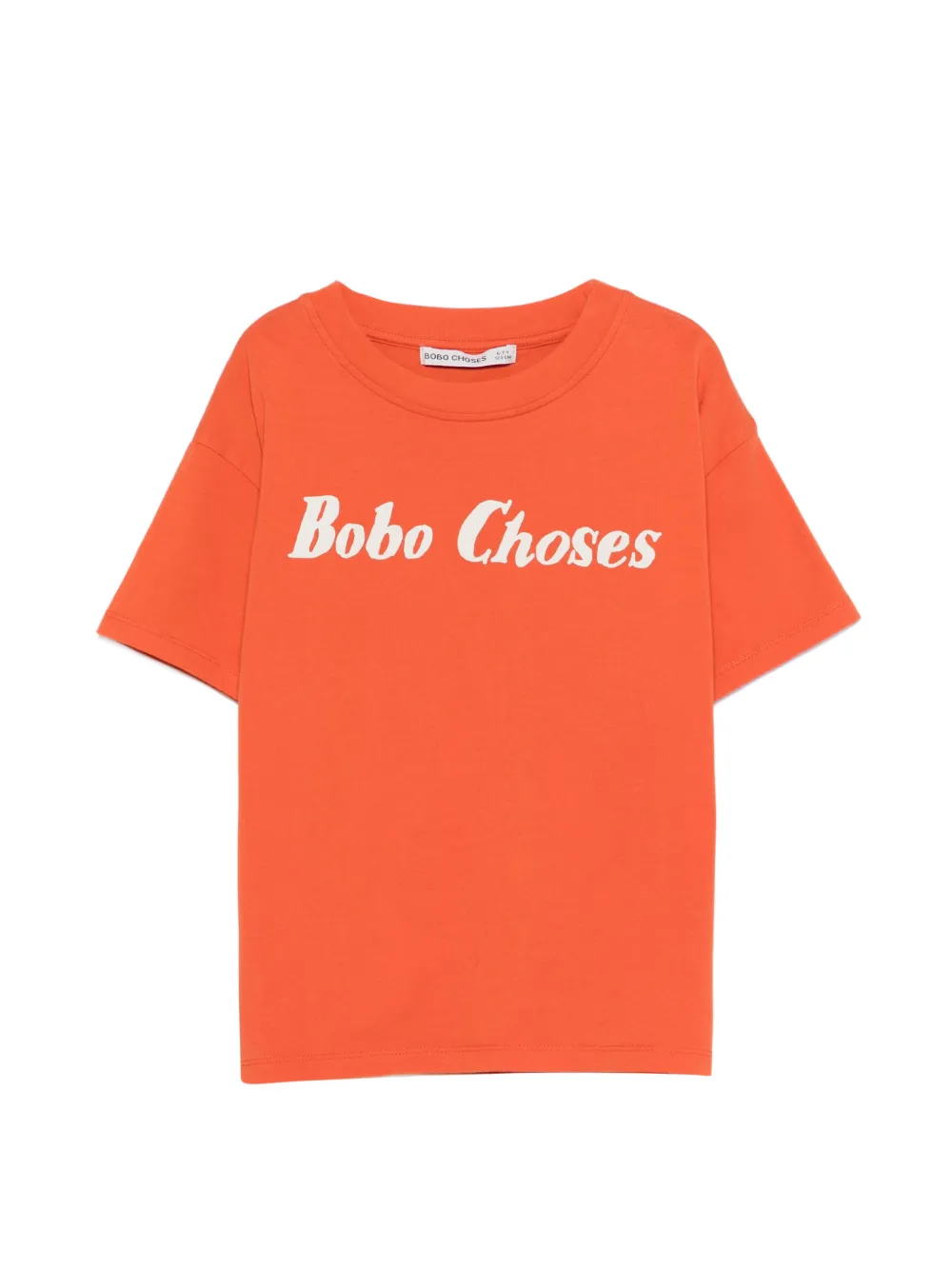 Bobo Choses logo short-sleeve T-shirt - Arancione