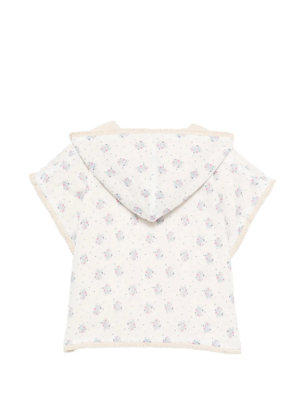 Mael Floral-Print Beach Cape