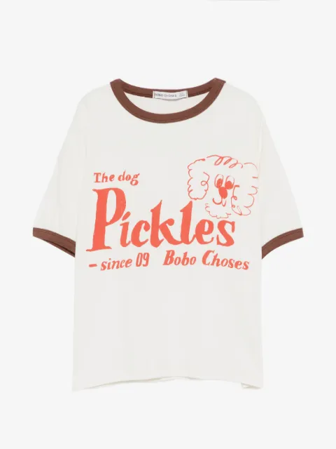 Bobo Choses t-shirt Pickles The Dog à manches courtes