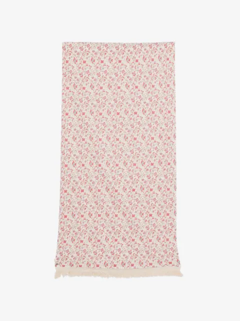 LOUISE MISHA KIDS floral-print beach towel