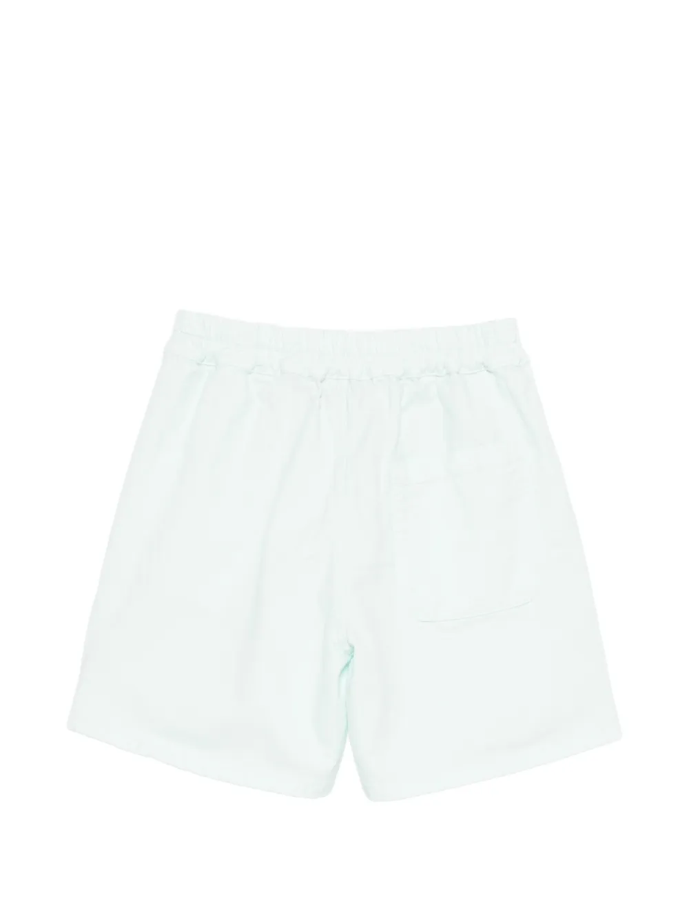 Graphic-Print Drawstring-Fastening Shorts