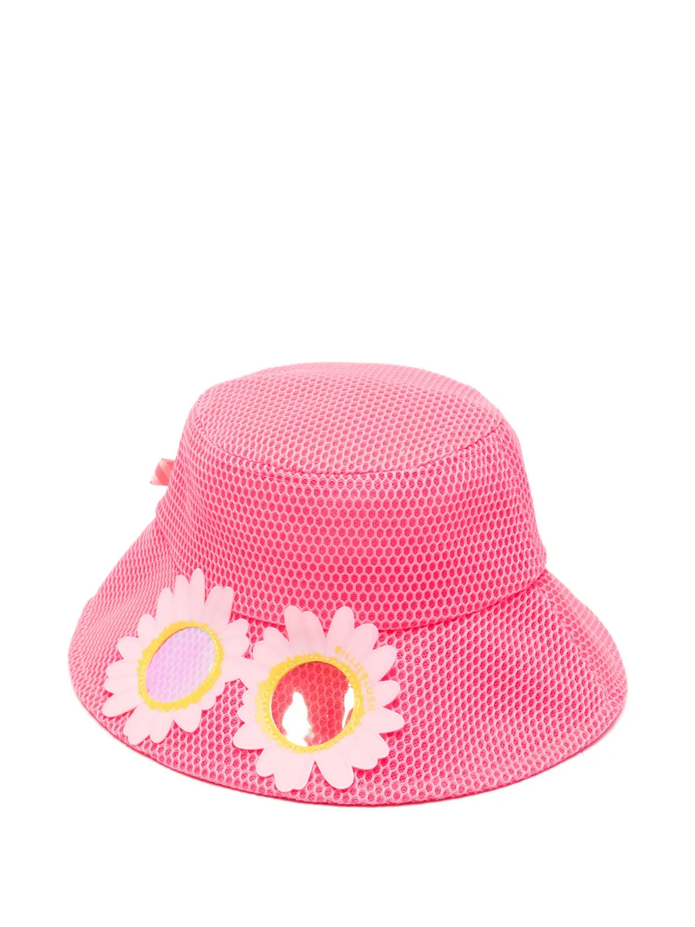 Billieblush flower-appliqué hat - Rosa