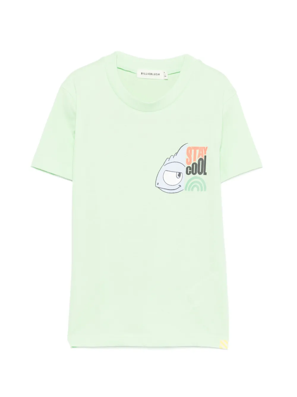 Billieblush graphic-print T-shirt - Verde