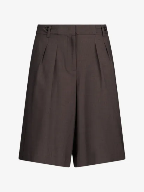 LIU JO short en jean à design plissé