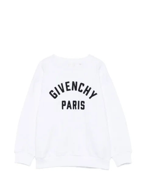 Givenchy Kids sudadera con detalle del logo