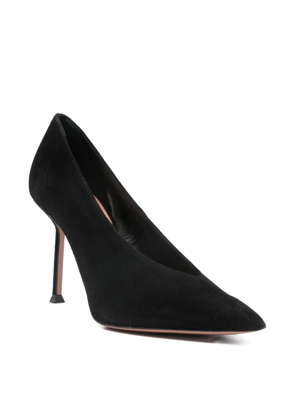 Aquazzura Voltaire pointed pumps Zwart