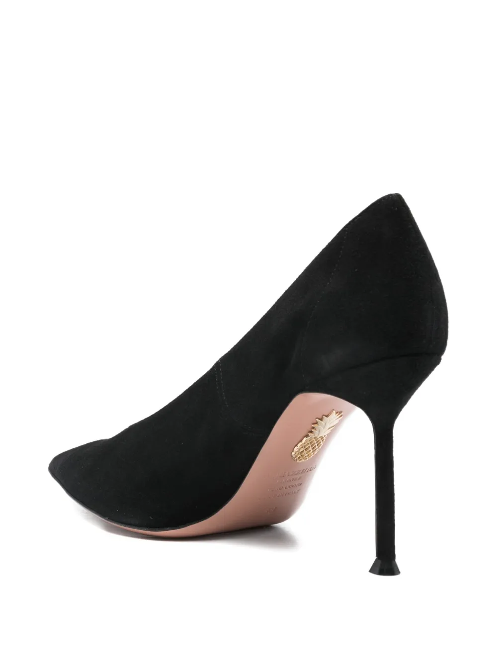 Aquazzura Voltaire pointed pumps Zwart