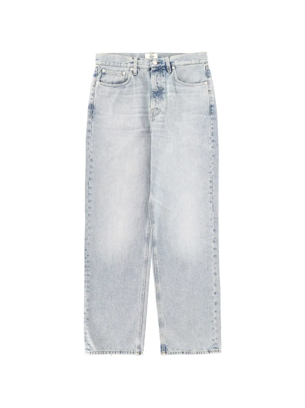 Haikure logo-patch jeans - Blu