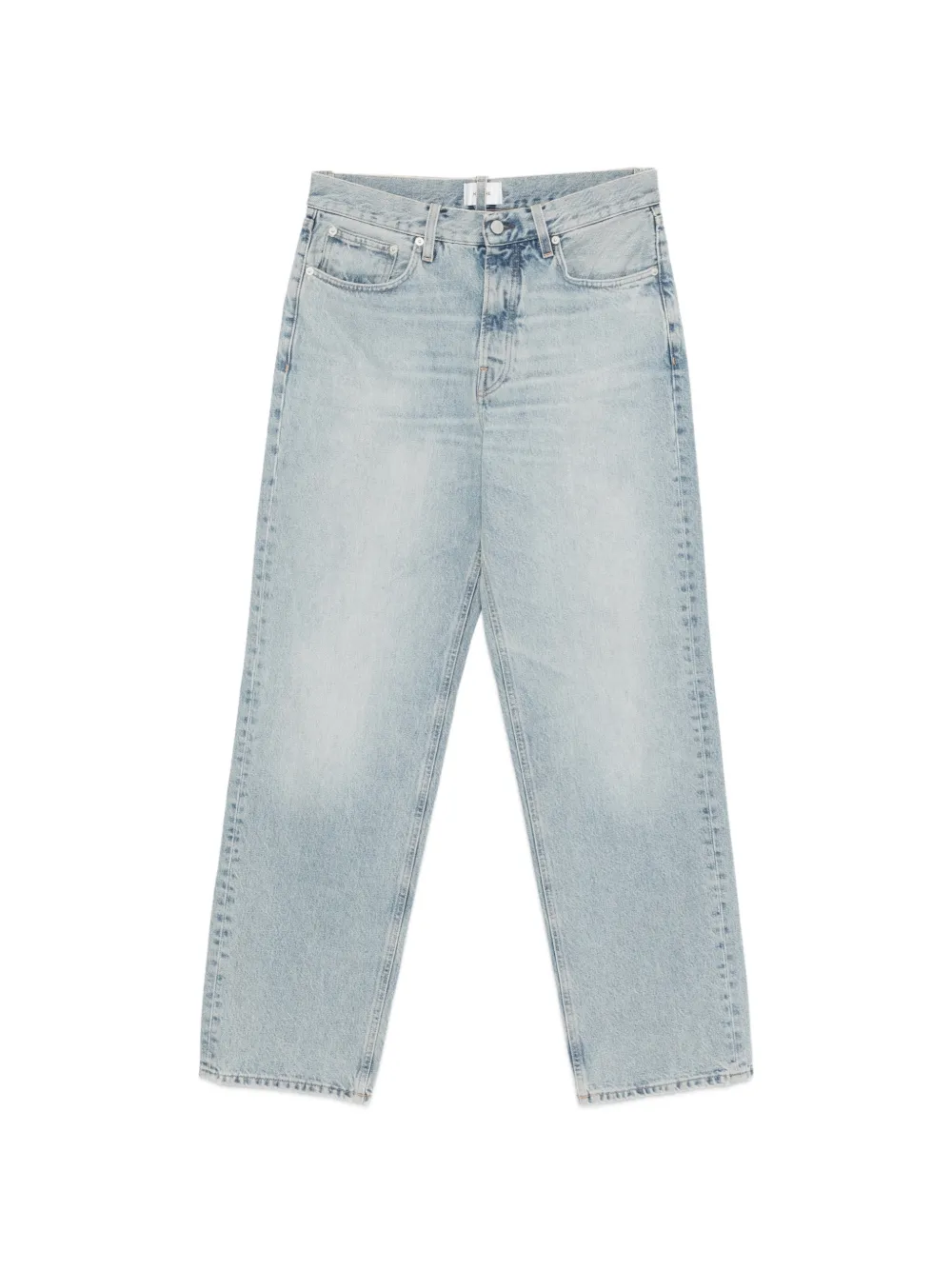 Haikure logo-patch jeans - Blu