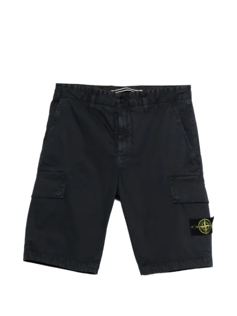 Stone Island shorts cargo con detalle del logo