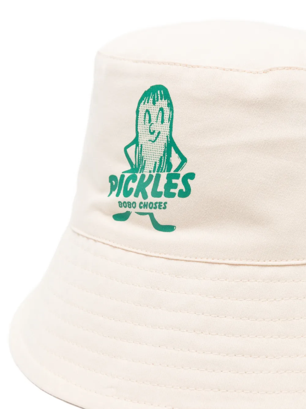  Bobo Choses Graphic-print Bucket Hat - Neutrals 