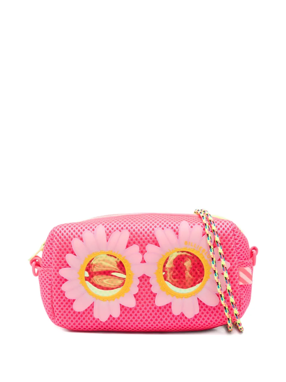 Billieblush flower-appliqués bag - Rosa