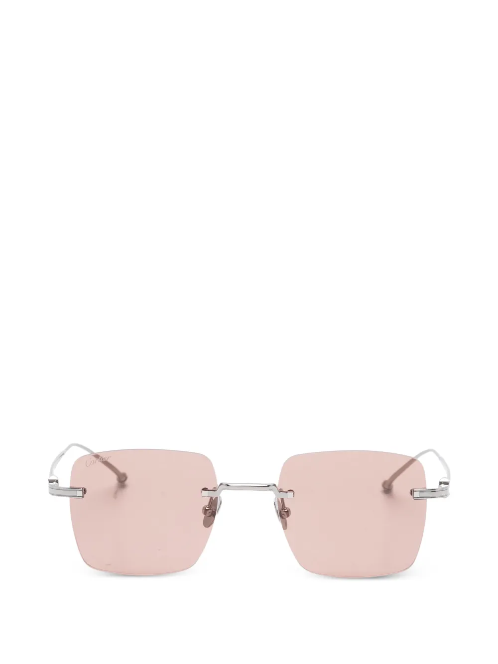 Cartier Eyewear rectangle-frame sunglasses - Silber