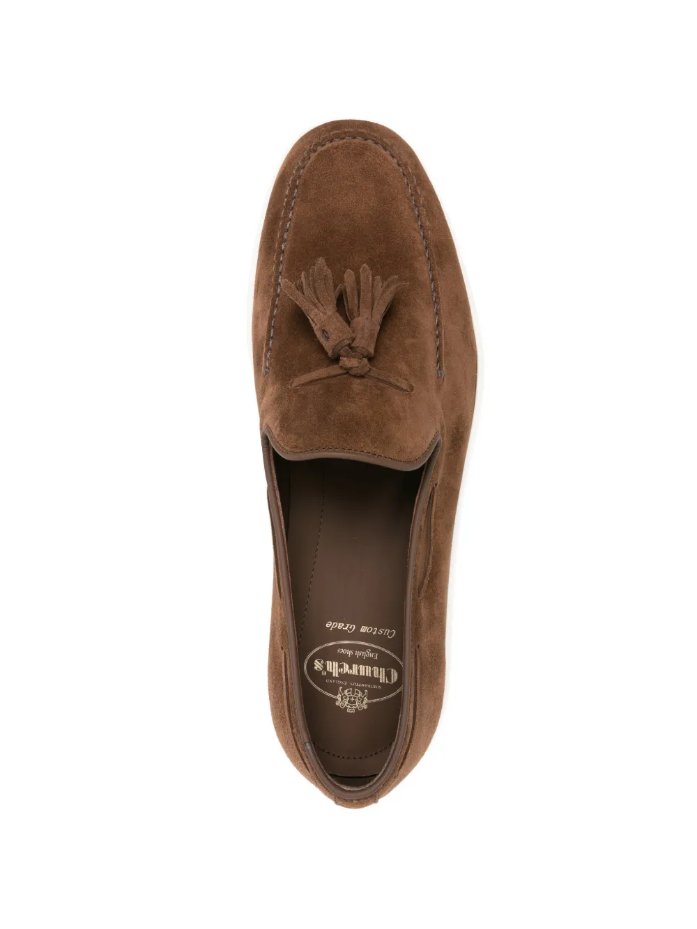 Church's Leren loafers met kwastje Bruin