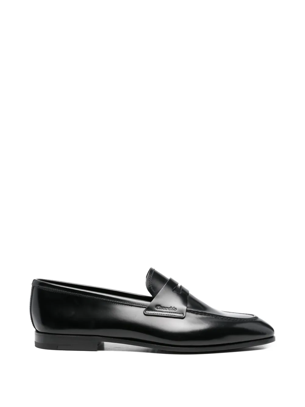Church's penny-strap leather loafers | Black