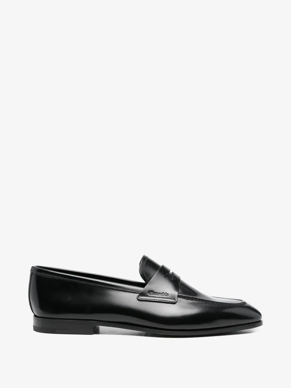 Church's penny-strap leather loafers | Black | Image 1