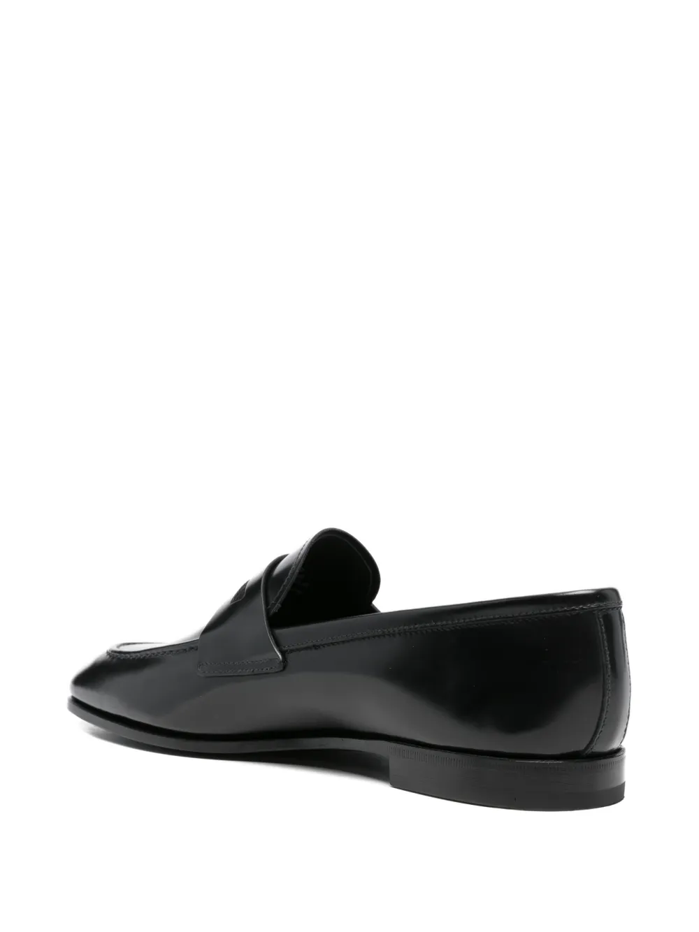 Church's Leren penny loafers Zwart