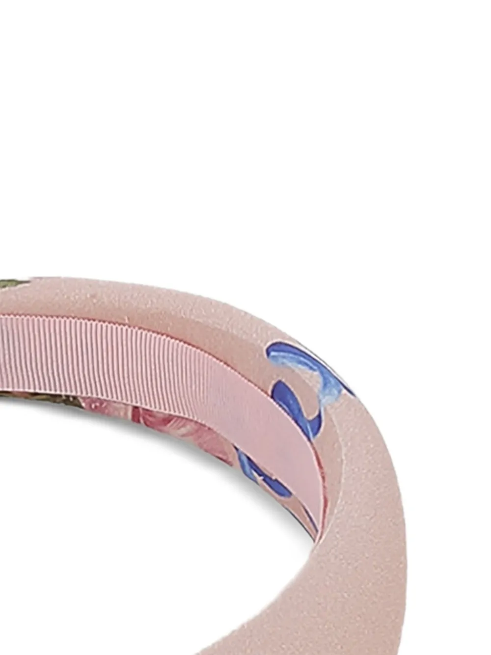  Miss Blumarine Floral Headband - Pink 
