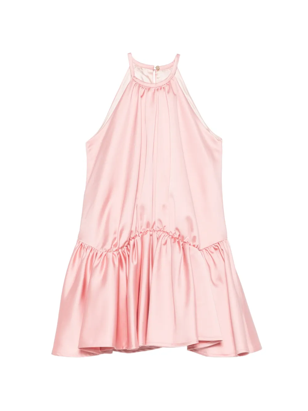 Miss Blumarine ruffled dress - Rosa
