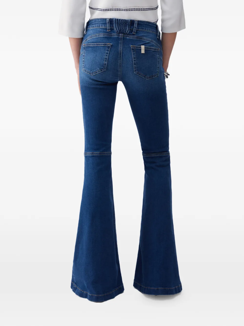 LIU JO Low waist flared jeans Blauw