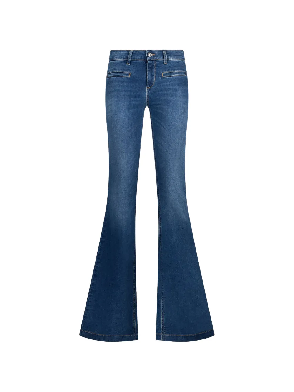 LIU JO low-rise flared jeans - Blu