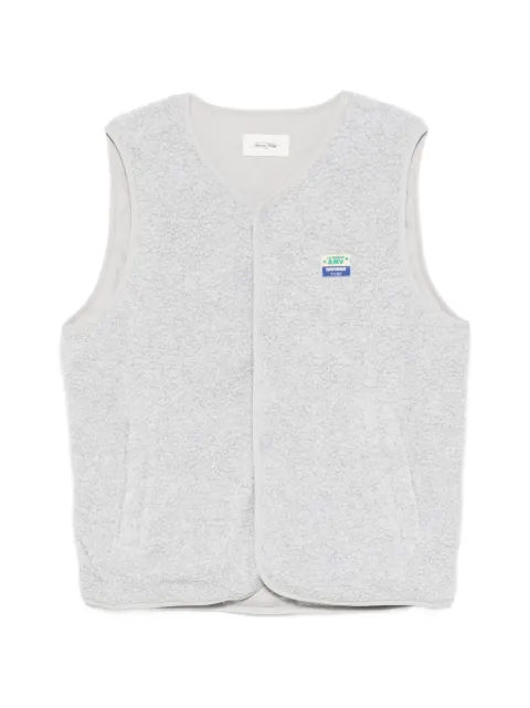 American Vintage logo patch gilet