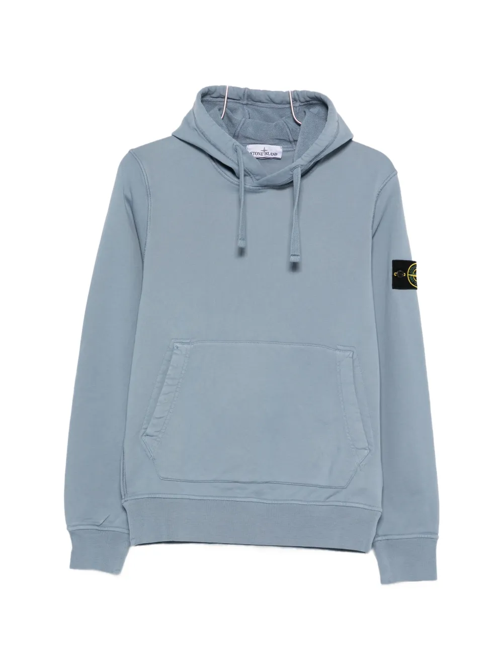 Stone Island kangaroo-pocket hoodie - Blu