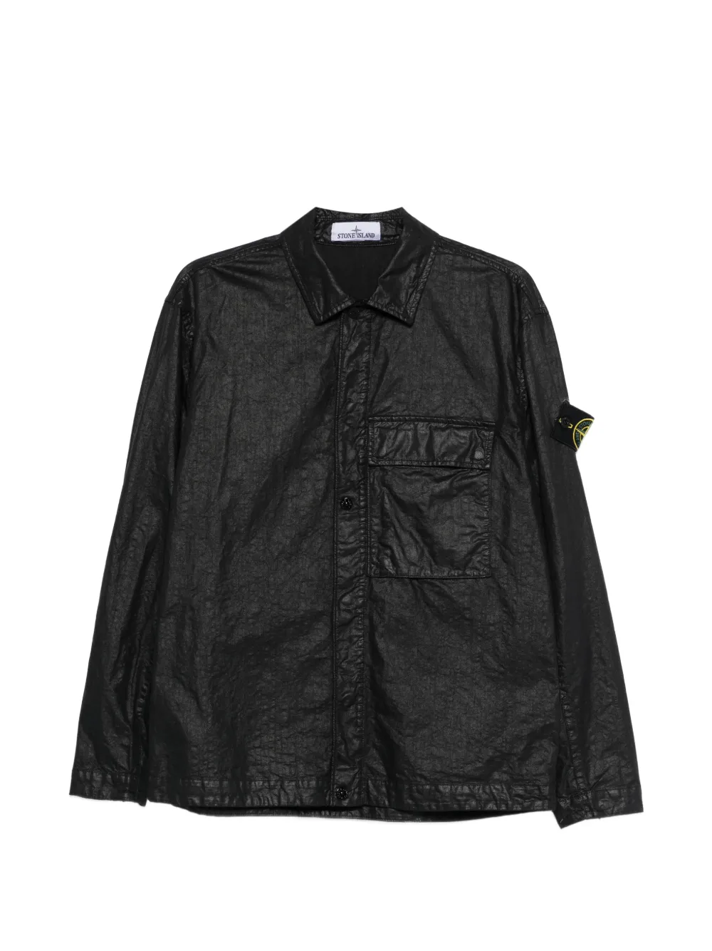 Stone Island pocket overshirt - Nero