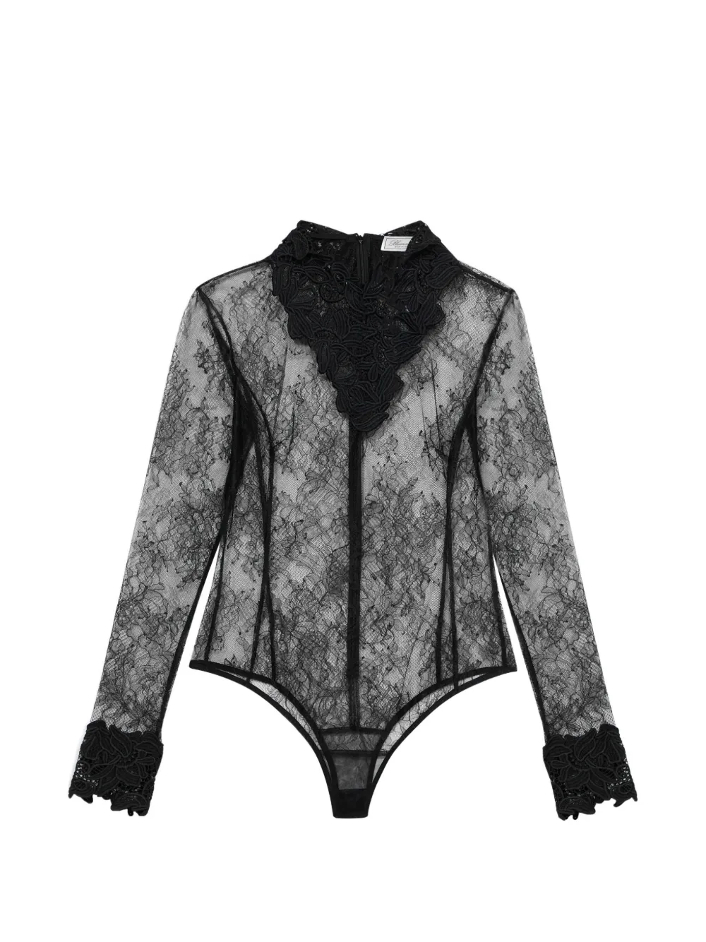 Blumarine lace bodysuit - Schwarz