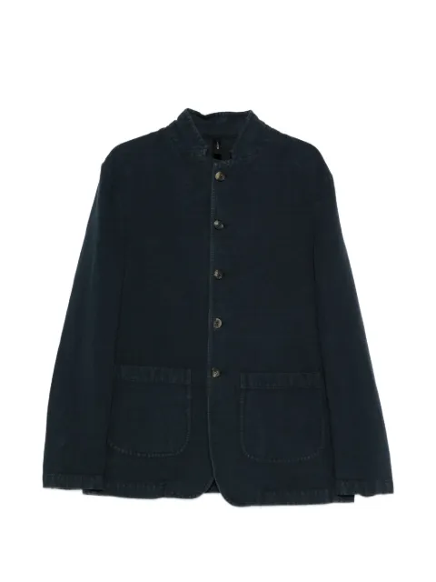 Kiton button patch pocket jacket