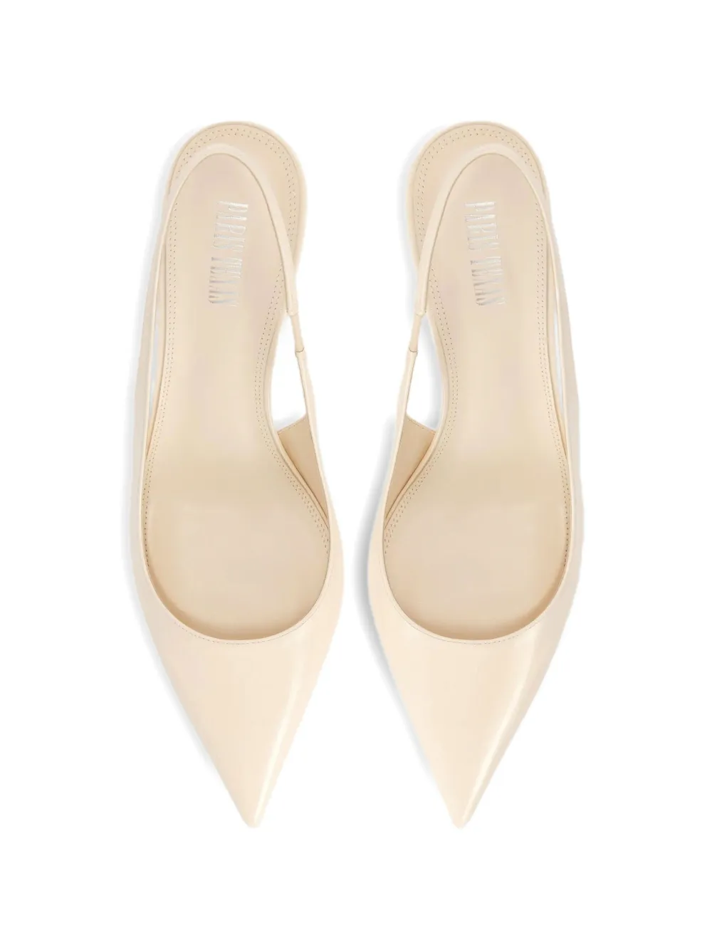 Paris Texas Lidia point-toe slingback pumps Beige