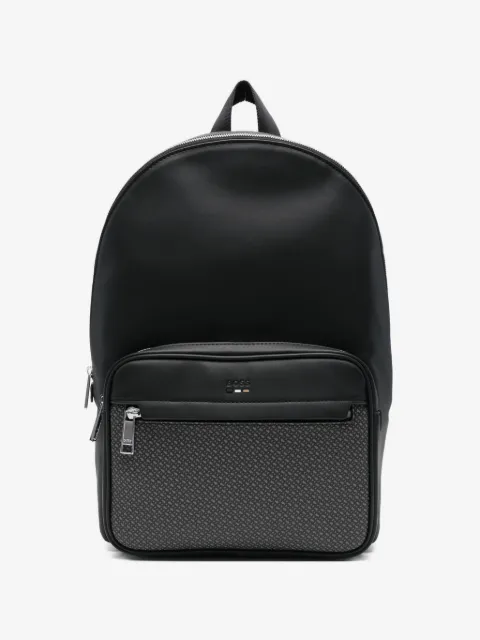 BOSS logo-detail backpack