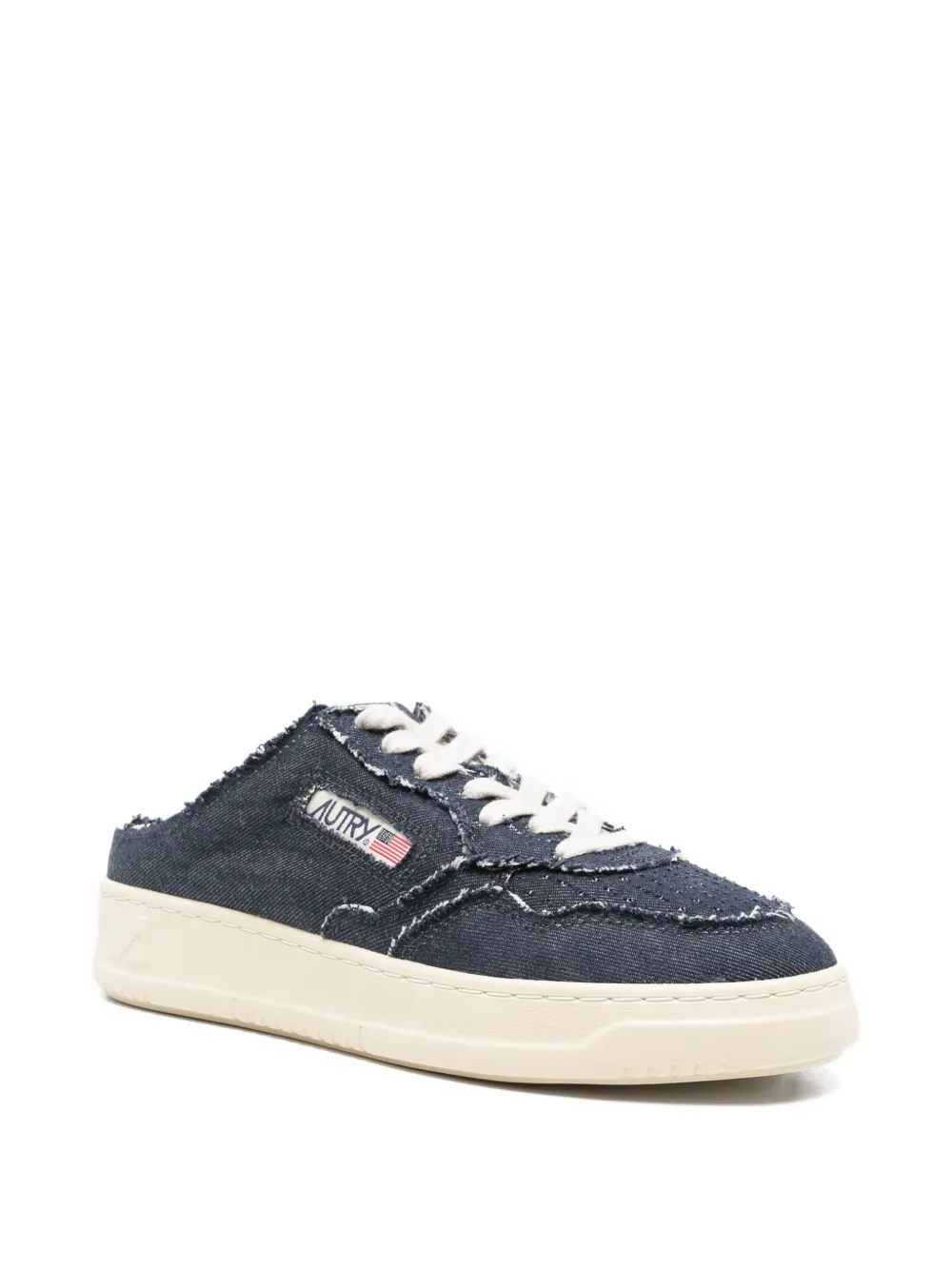 Autry Denim sneakers Blauw