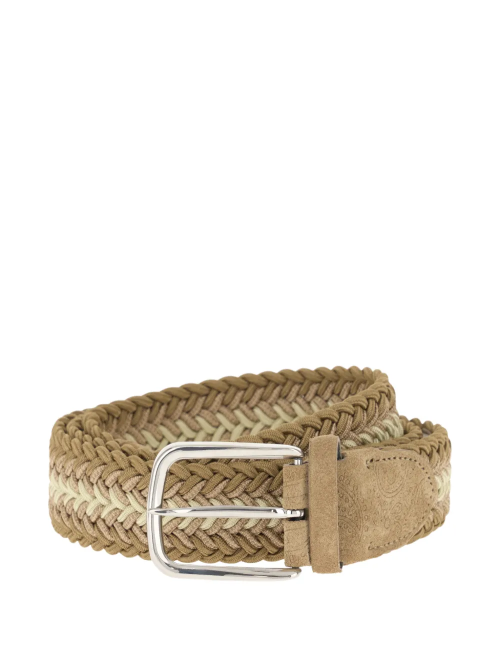Boggi Milano woven belt - Toni neutri