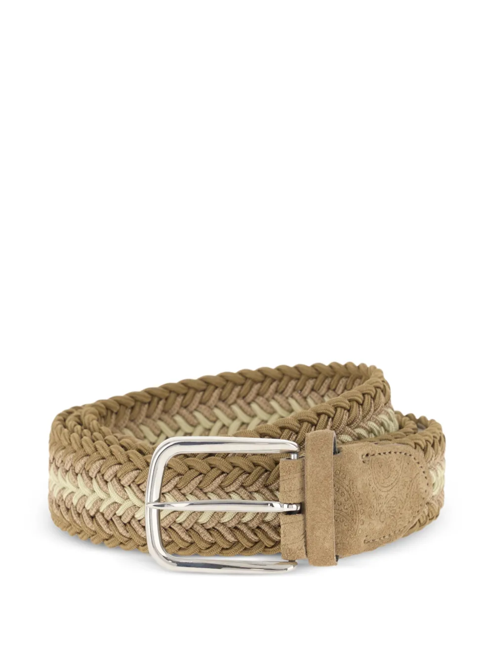 Boggi Milano woven belt - Toni neutri