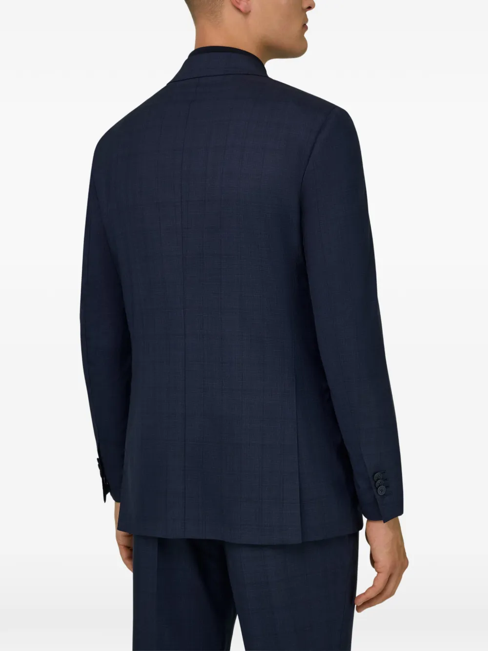 Prince Wales check double-breasted suit by Boggi Milano