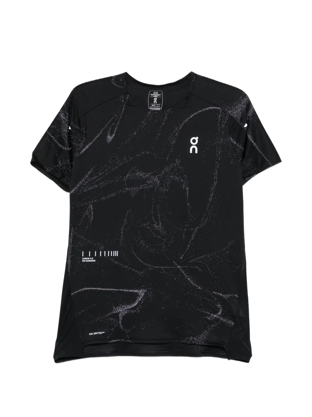 On Running Lumos reflective T-shirt - Schwarz