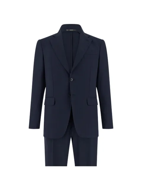 Boggi Milano flap-pocket suit