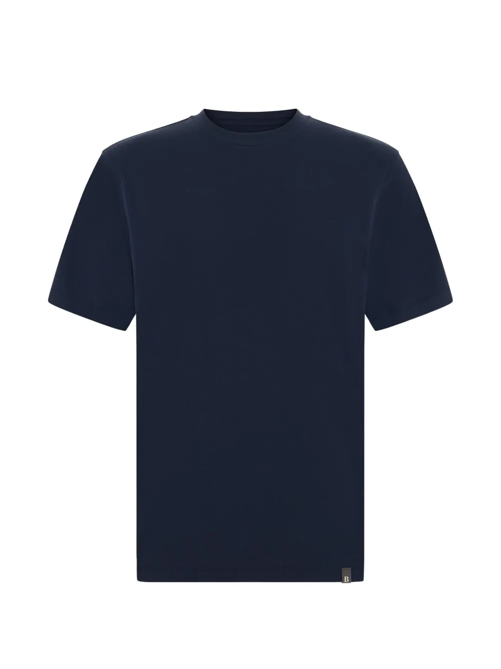 Boggi Milano T-shirt con applicazione logo - Blu