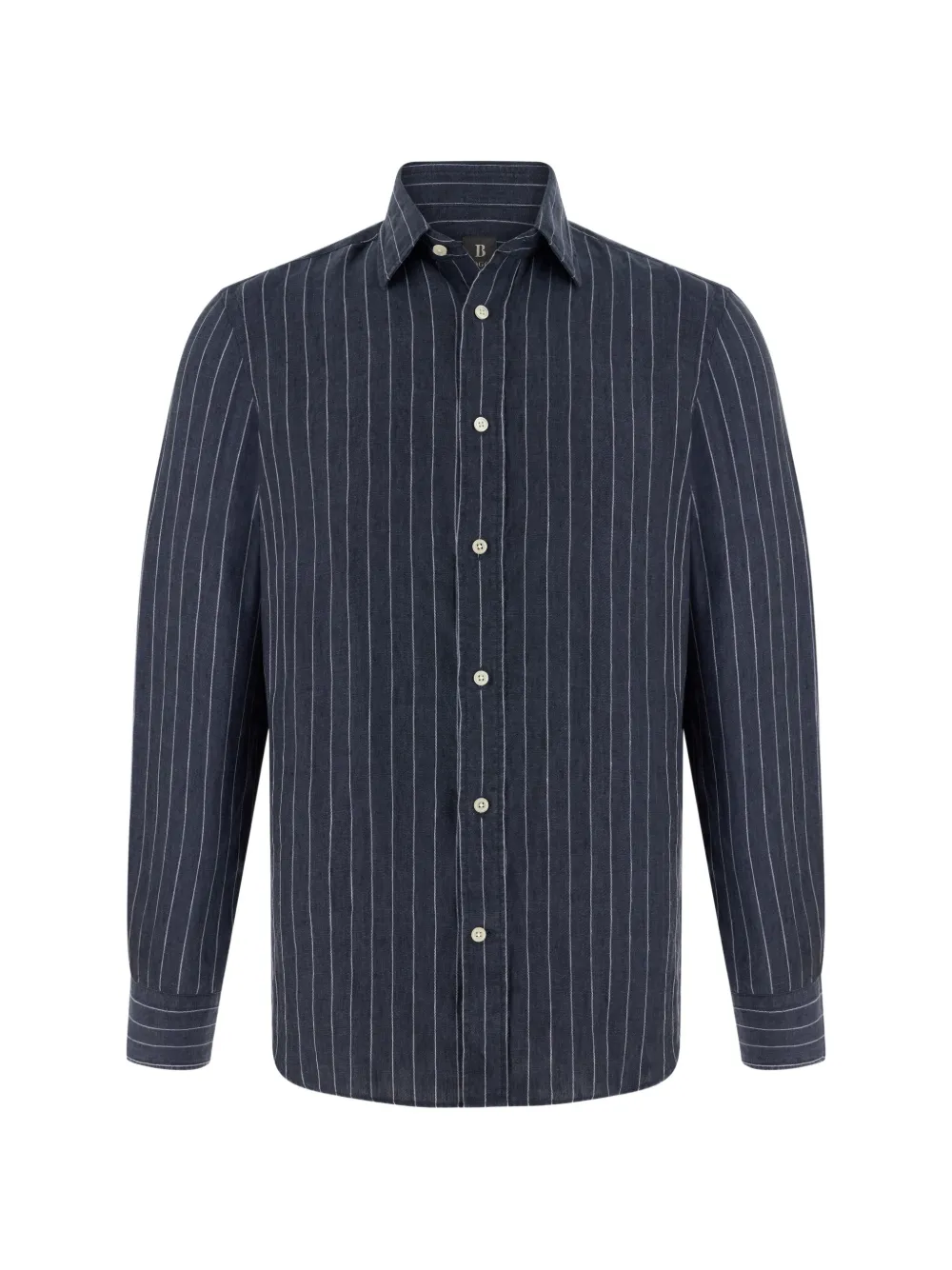 Boggi Milano Camicia gessata - Blu
