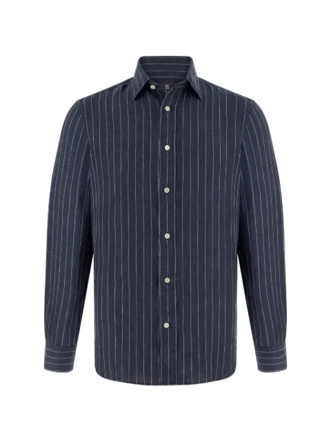 Boggi Milano pinstriped shirt