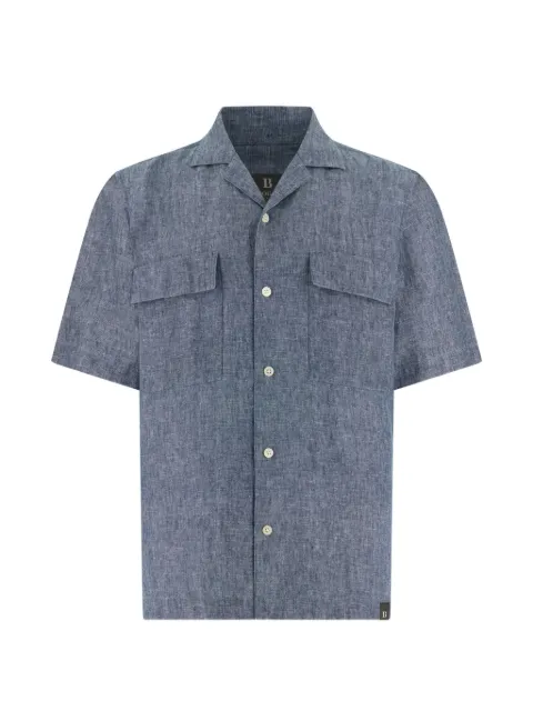 Boggi Milano camisa con cuello cubano